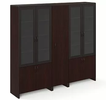 ЛЕГНО/LEGNO Шкаф д/бумаг/одежды ПАЛИСАНДР