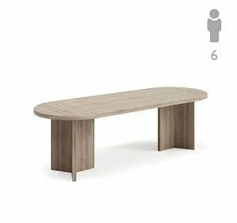 ЛАВА/ТЕРРА/LAVA/TERRA Стол перегов.250х90 ГАВАНА