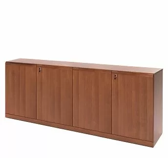 ЛАМАРИ/LAMARI Шкаф низкий 4 двери ИТАЛЬЯНСКИЙ ОРЕХ