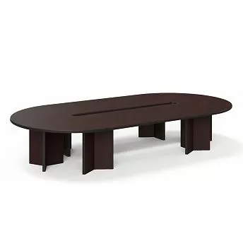 ЛЕГНО/LEGNO Стол переговоров 416х216 ПАЛИСАНДР